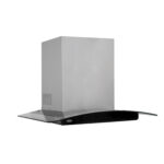 CAMPANA INOX + VIDRIO CURVO TOUCH - imagen 2