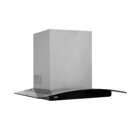 CAMPANA INOX + VIDRIO CURVO TOUCH - imagen 2
