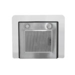 CAMPANA INOX + VIDRIO CURVO TOUCH - imagen 3