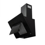 CAMPANA VIDRIO NEGRO CONTROL BOTON 60CM - imagen 3
