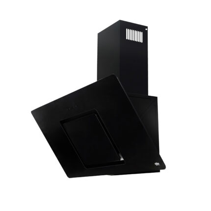 CAMPANA VIDRIO NEGRO CONTROL BOTON 90CM - imagen 2
