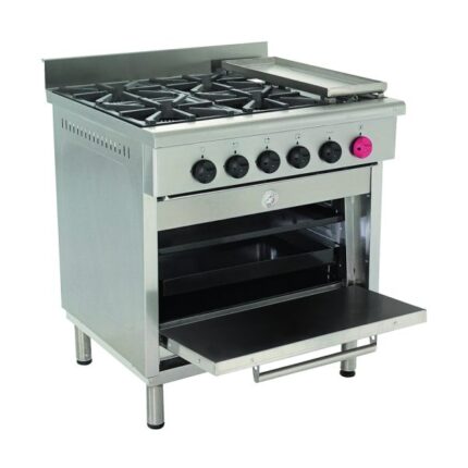 Cocina 4 Pl.+ 1 Horno + Chq. GN - imagen 2