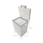 CONGELADOR DUAL 100 LTS. GRIS - imagen 2