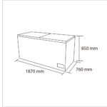 Congelador dual tapa dura 612 LT - imagen 3