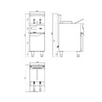 FREIDORA 25 LT. GLP - imagen 2