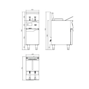 FREIDORA 25 LT. GLP - imagen 2