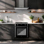 Kit Horno 60 litros con spiedo + Encimera a gas 4 quemadores + Campana decorativa rectangular - imagen 3