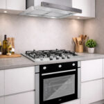 Kit Horno 60 litros con spiedo + Encimera a gas 4 quemadores + Campana retráctil - imagen 3
