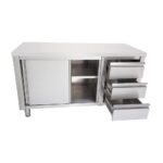 Meson cerr. 3 cajones 1500x600x850mm - imagen 2