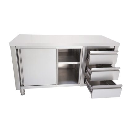 Meson cerr. 3 cajones 1500x600x850mm - imagen 2