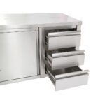 Meson cerr. 3 cajones 1500x600x850mm - imagen 3