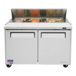 Mesón saladette 2 puertas autolimp MST-48 Turbo air - imagen 2