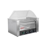 Parrilla Hot Dog 9 Roller + Calentador de pan - imagen 3