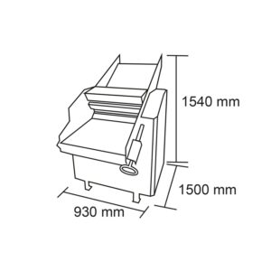 Sobadora 60 cm. Trif. - imagen 2