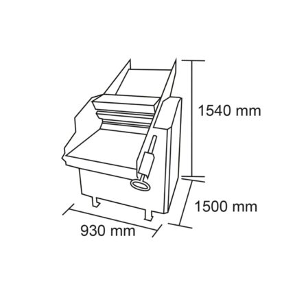Sobadora 60 cm. Trif. - imagen 2