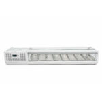 Vitrina de Sushi Curva 1800 mm. Blanca - imagen 3