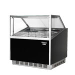Vitrina para Helados 12 x 5 lt. Negra - imagen 2