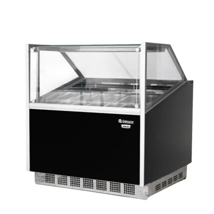 Vitrina para Helados 12 x 5 lt. Negra - imagen 2