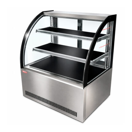 Vitrina pastelera curva 1000x750x1200mm - imagen 2