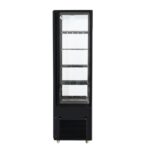 Vitrina pastelera vertical 218 lt negra - imagen 3