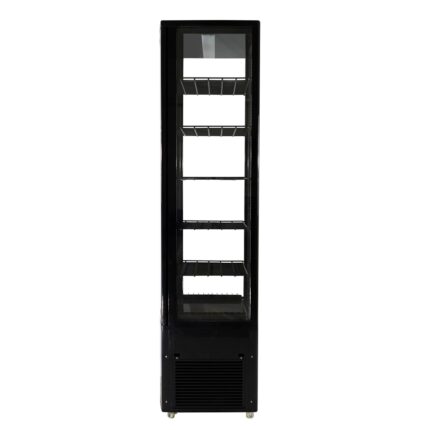 Vitrina pastelera vertical 288 lt. Negra - imagen 2