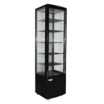 Vitrina pastelera vertical 288 lt. Negra - imagen 3